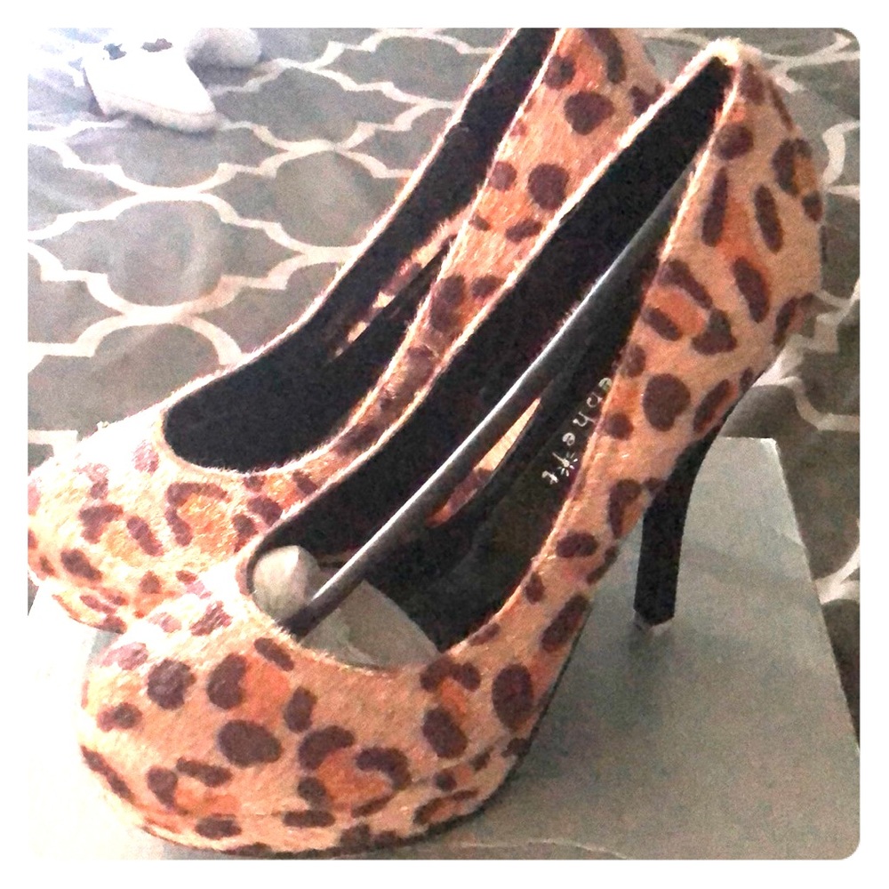Leopard Print Heels